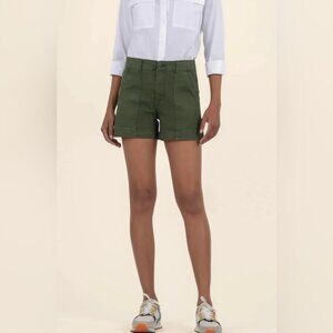 NWT Kut from the Kloth Jane High Rise Short Green Sz 4